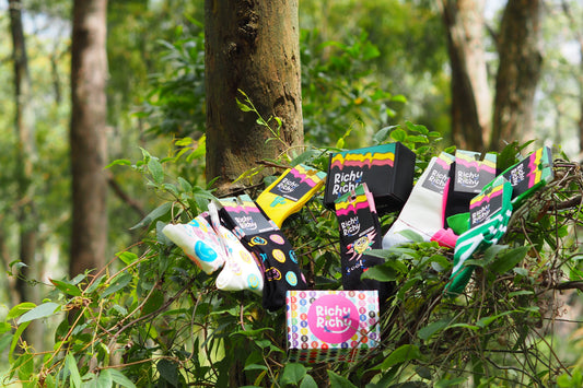 RichyRichy Stylish Socks Australia | Premium Cotton Spring Collection